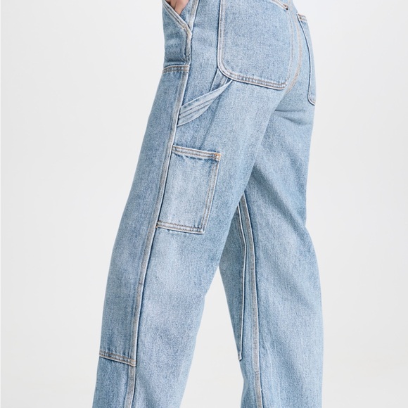 Alexander Wang Light Blue Straight Leg Jeans - Picture 3 of 9